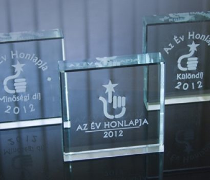 Év Honlapja 2012: idén három díjat nyertünk